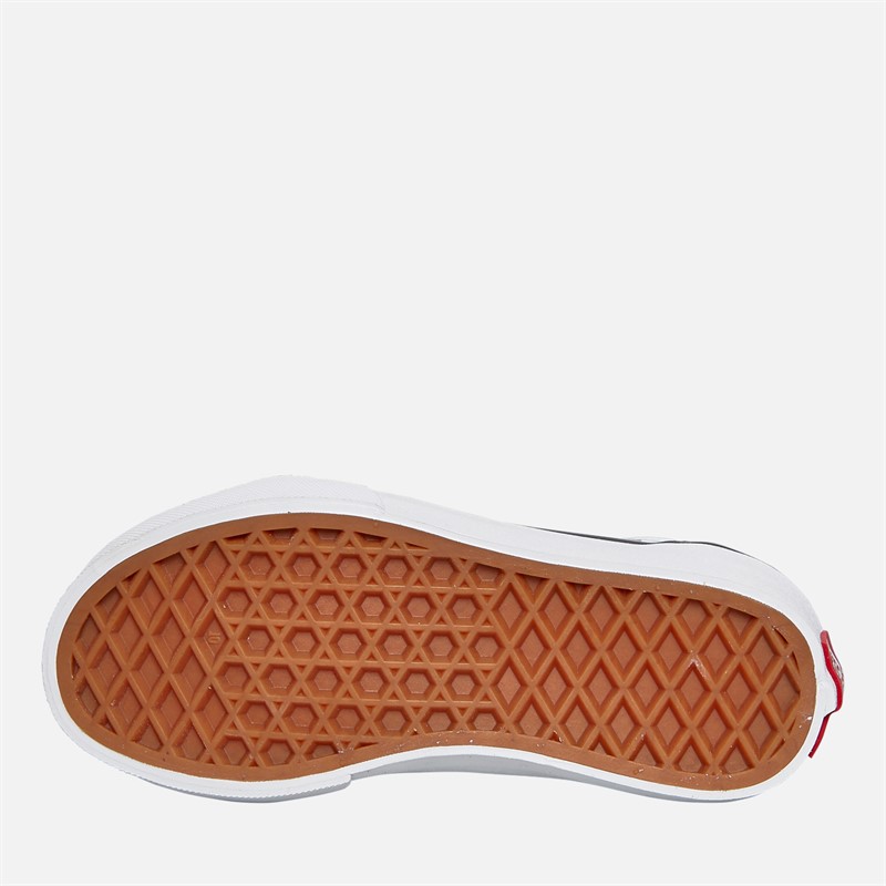 Vans Kids Old Skool Checkerboard Colour Theory Velcro Trainers Stormy Weather