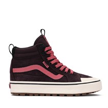 Vans Womens MTE Sk8-Hi Hydroguard Waterproof Insulated Trainers Port/Black