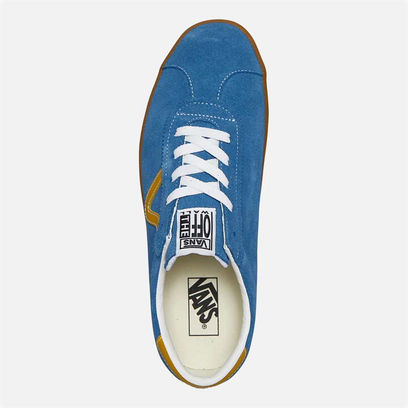 Vans Mens Sport Low Trainers Blue/Yellow