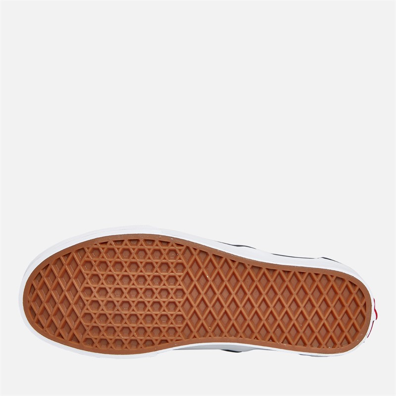 Vans Classic Checkerboard Slip-On Trainers Gray Olive