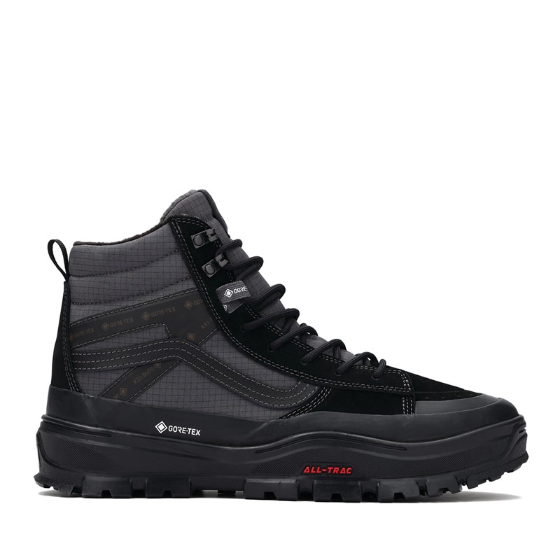 Vans Mens Sk8-Hi Gore-Tex Waterproof Insulated Trainers Black/Black