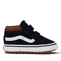 Vans Infant MTE Sk8-Mid Reissue Velcro Trainers Black/Tortoise Shell