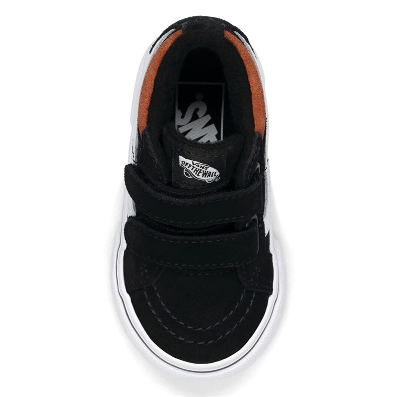 Vans Infant MTE Sk8-Mid Reissue Velcro Trainers Black/Tortoise Shell