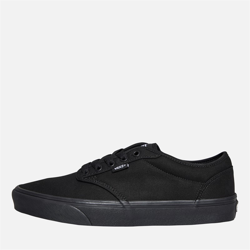 Vans Mens Atwood Canvas Trainers Black/Black