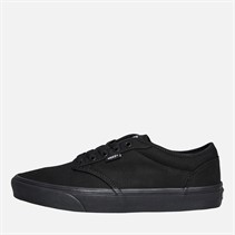 Vans Mens Atwood Canvas Trainers Black/Black