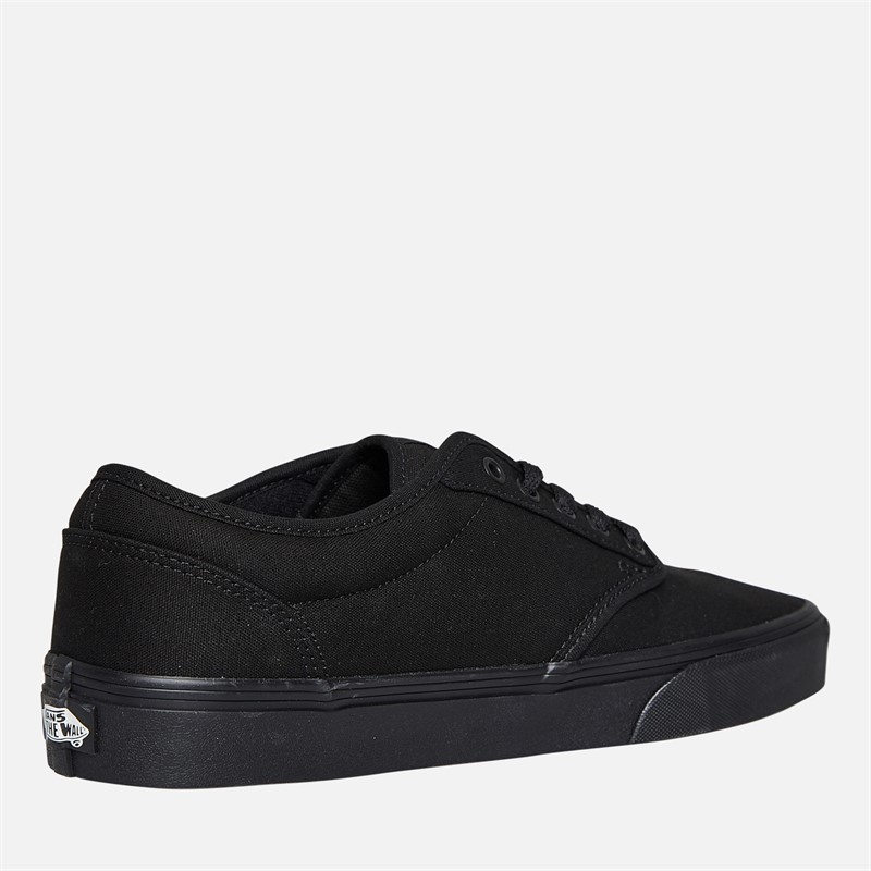Vans Mens Atwood Canvas Trainers Black/Black
