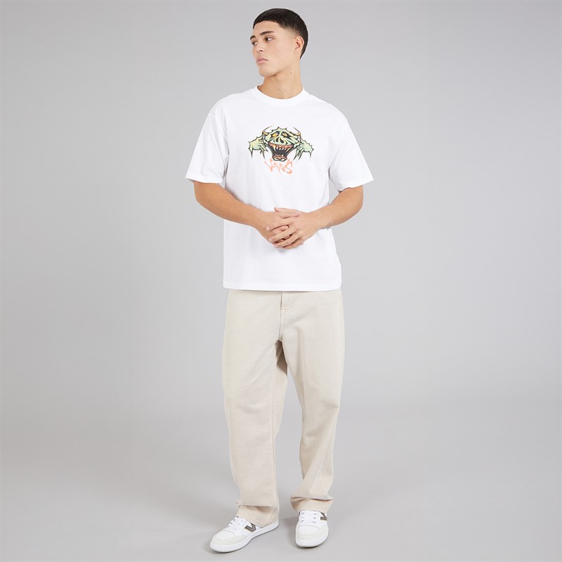 Vans Mens Goofy Ghol Graphic T-Shirt White
