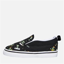Vans Kids Slip-On Alian Trainers Black/Green
