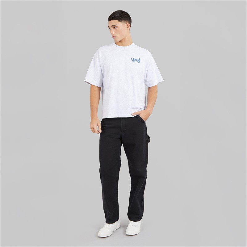 Vans Mens Evolve Graphic Back T-Shirt Light Grey Heather