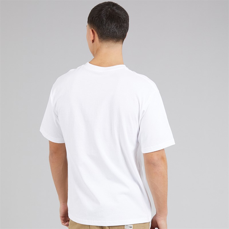 Vans Mens Vee TV Graphic T-Shirt White