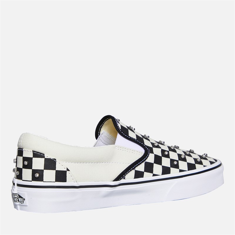 Vans Classic Checkerboard Slip-On Trainers Black