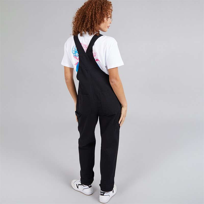 Vans Womens Ground Work Dungarees Black