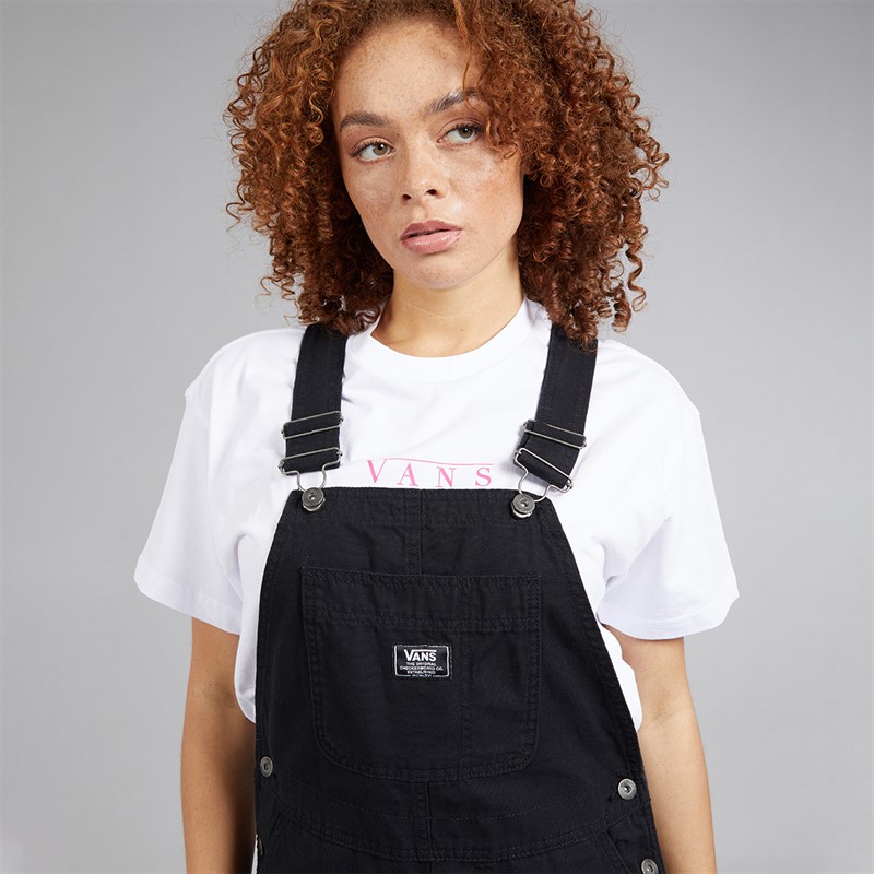 Vans Womens Ground Work Dungarees Black