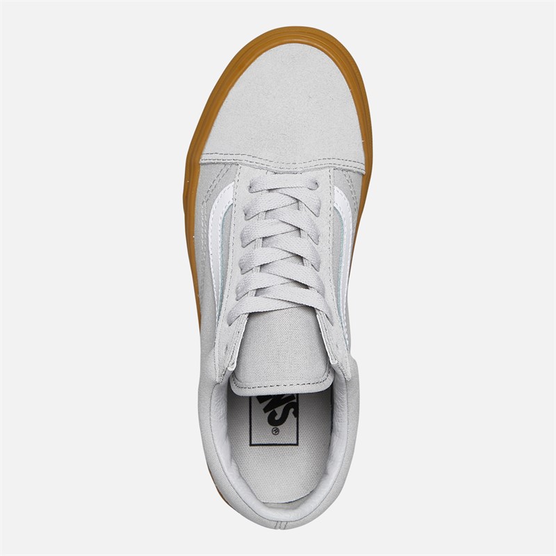 Vans Junior Old Skool Trainers Gray/Gum