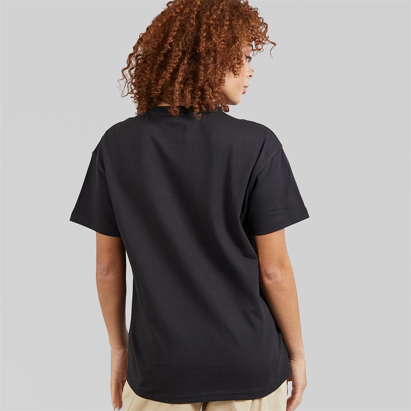 Vans Womens Down The Rabbit Hole Graphic T-Shirt Black