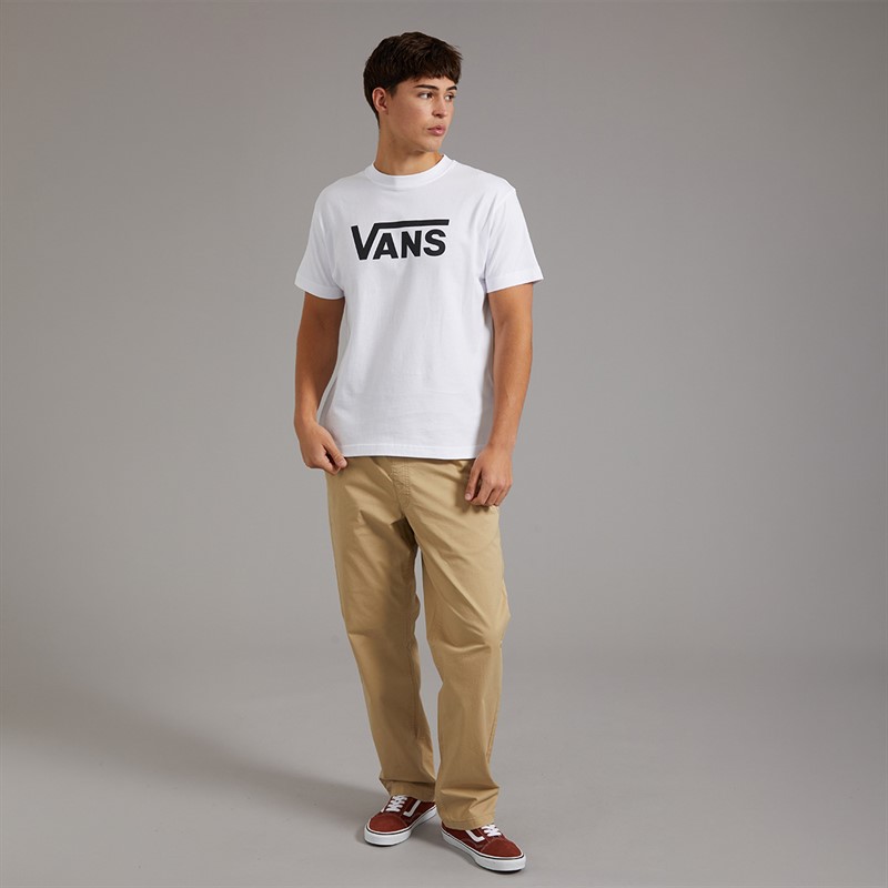 Vans Mens Classic Logo T-Shirt White