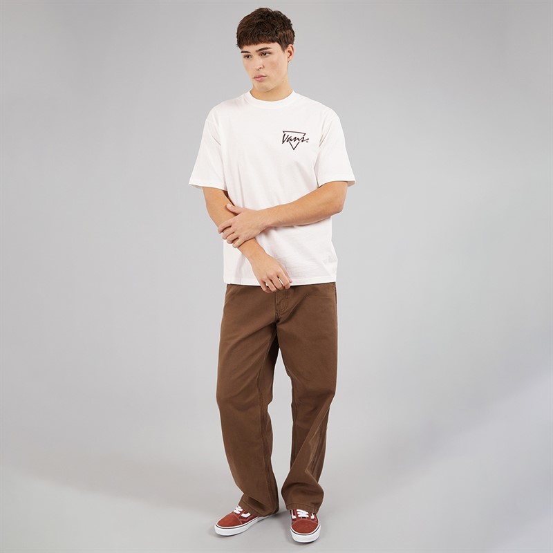 Vans Mens Palm Drive Back Graphic T-Shirt White
