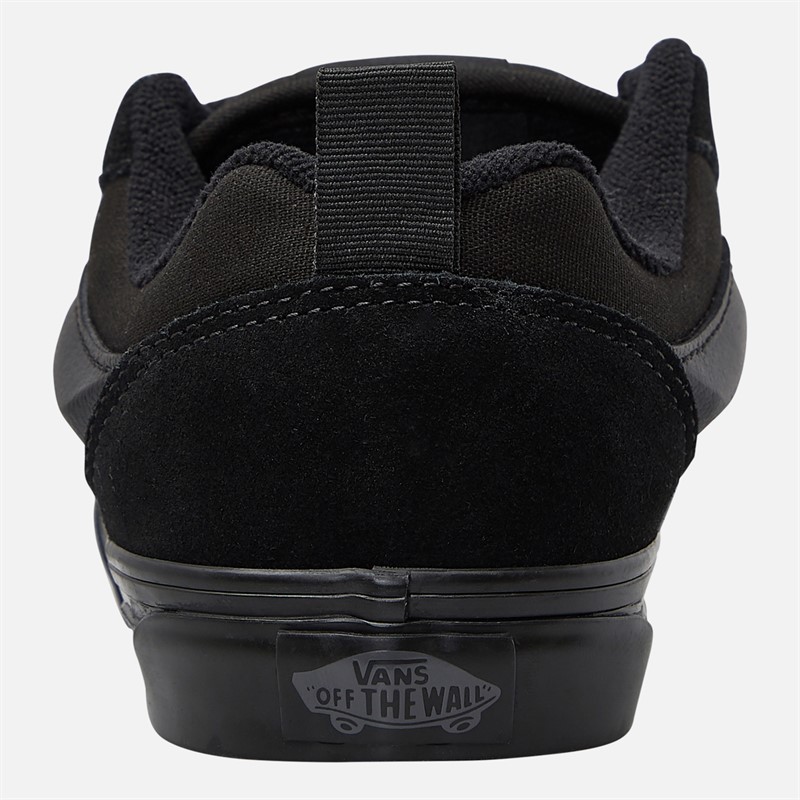 Vans Kids Knu Skool Trainers Triple Black