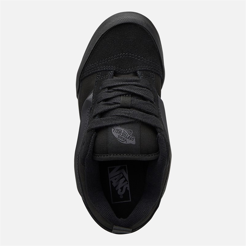 Vans Kids Knu Skool Trainers Triple Black