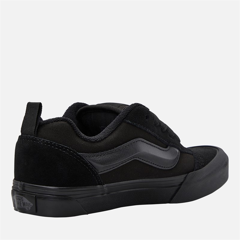 Vans Kids Knu Skool Trainers Triple Black