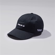 Vans Check Side Curved Bill Cap Black
