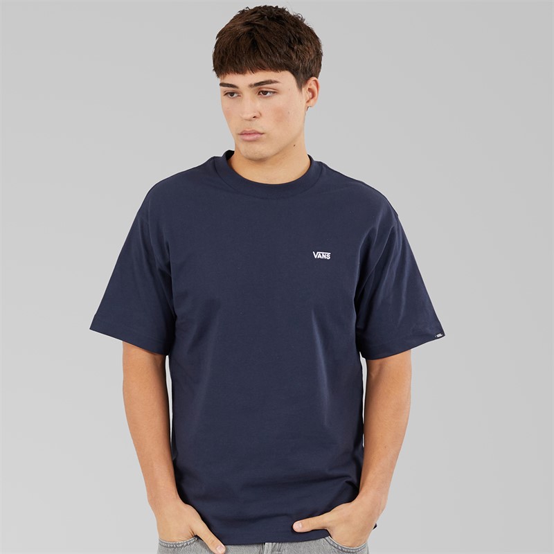 Vans Mens Left Chest Logo Loose T-Shirt Parisian Night