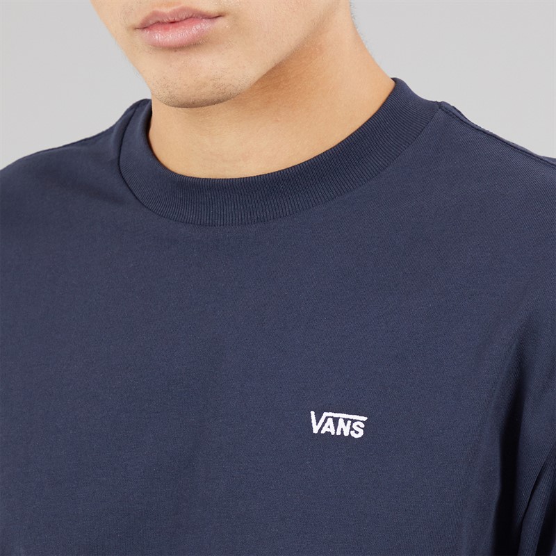 Vans Mens Left Chest Logo Loose T-Shirt Parisian Night