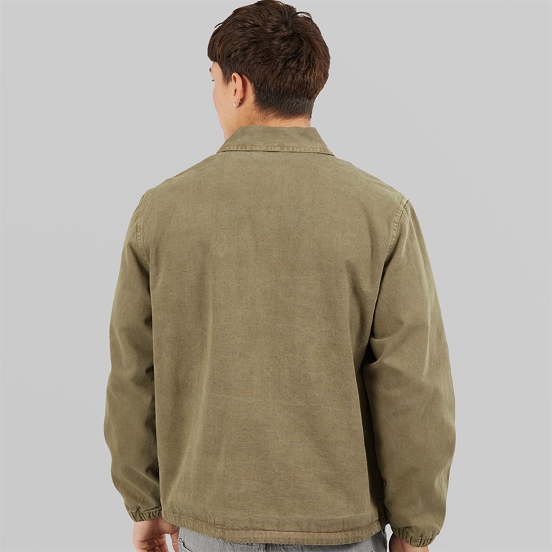 Vans Mens Denim Torrey Coaches Jacket Bay Leaf
