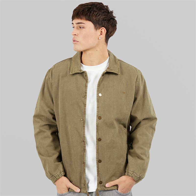 Vans Mens Denim Torrey Coaches Jacket Bay Leaf