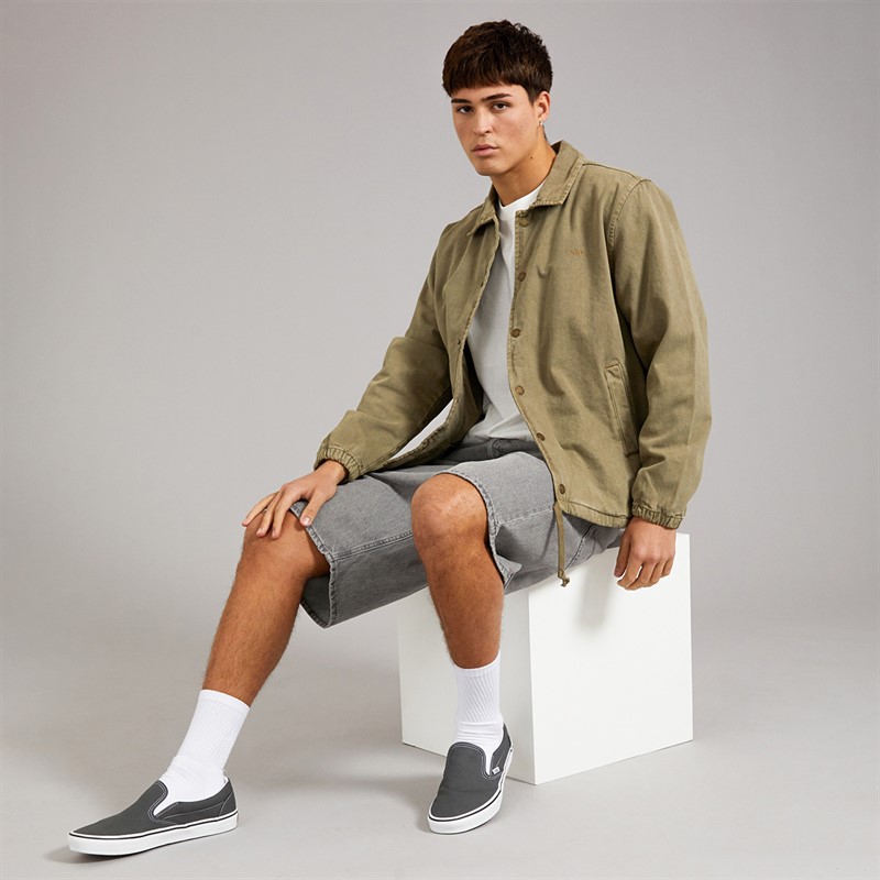 Vans Mens Denim Torrey Coaches Jacket Bay Leaf