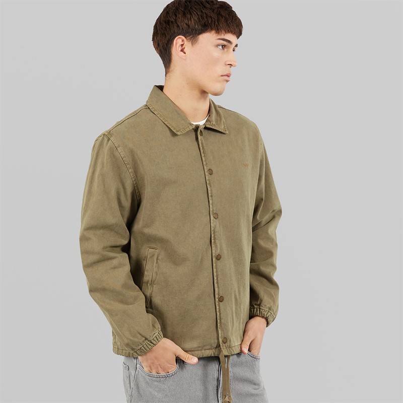 Vans Mens Denim Torrey Coaches Jacket Bay Leaf