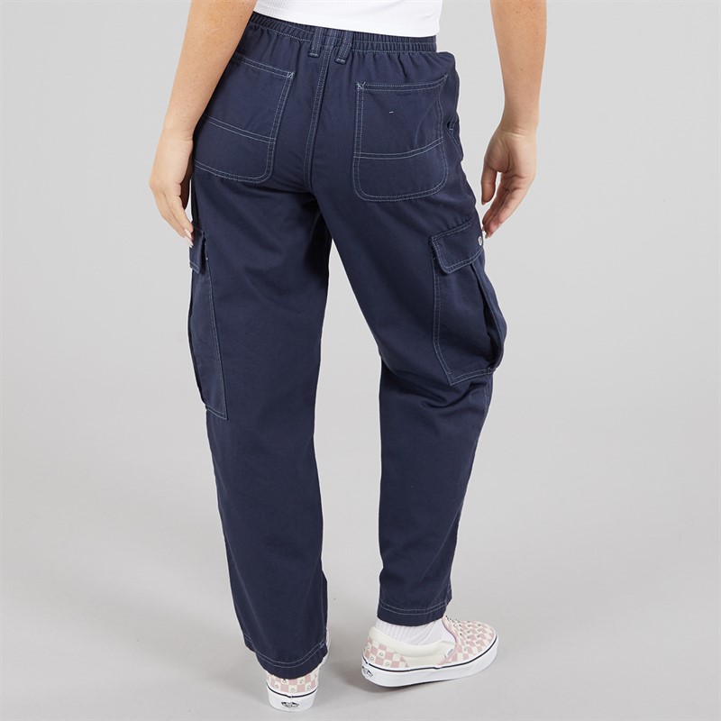 Vans Womens 6oz Canvas Sidewalk Pants Parisian Night