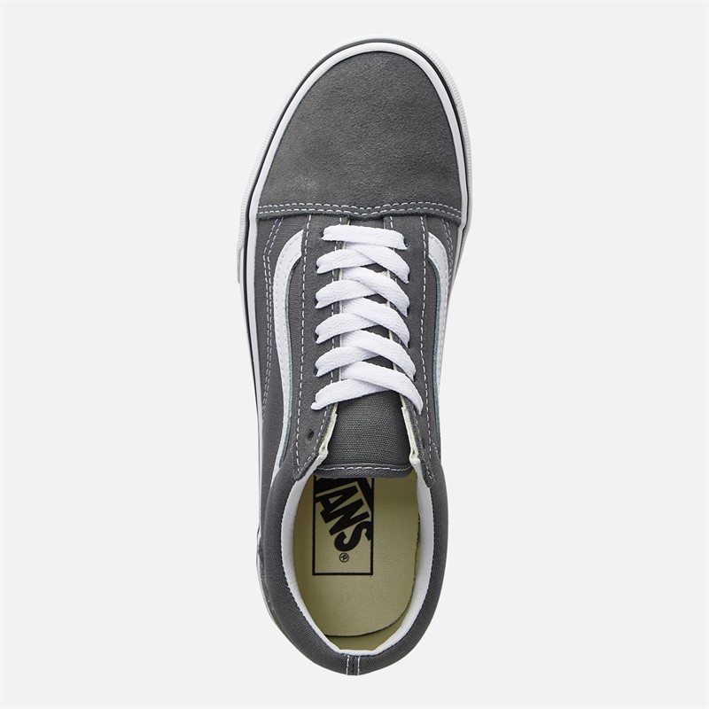 Vans Old Skool Trainers Pewter/True White