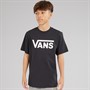 Vans Boys Classic Logo T-Shirt Black/White
