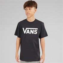 Vans Boys Classic Logo T-Shirt Black/White