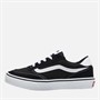 Vans Junior Brooklyn Trainers Black/White