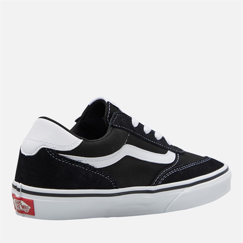 Vans Junior Brooklyn Trainers Black/White