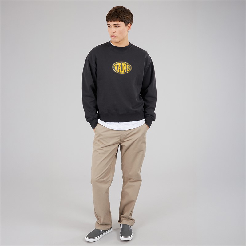 Vans Mens Worldwide 94 Graphic Sweatshirt Black