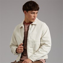 Vans Mens Denim Station Jacket Natural Seed