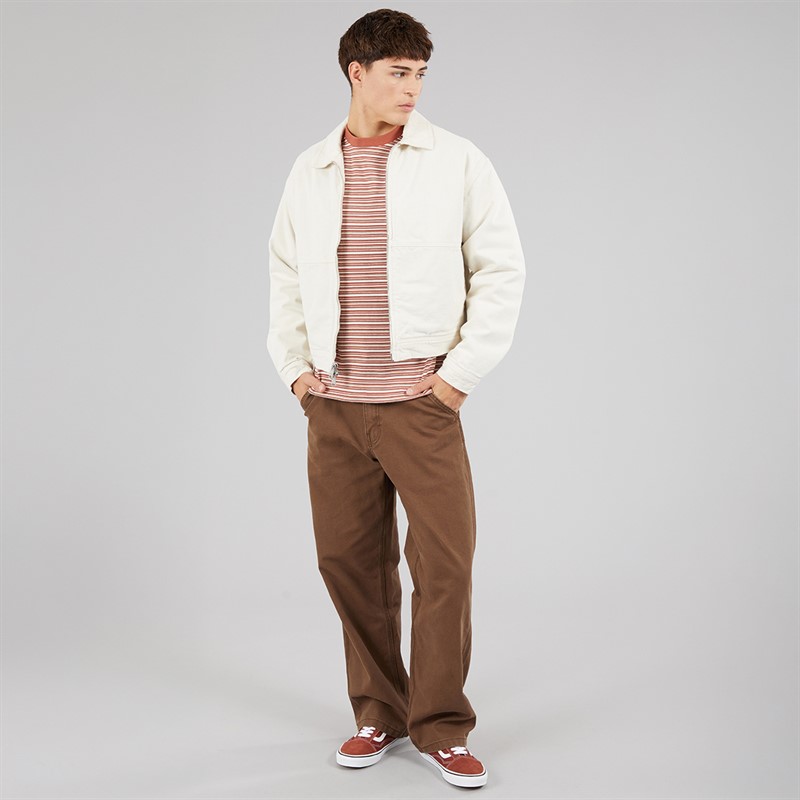 Vans Mens Denim Station Jacket Natural Seed