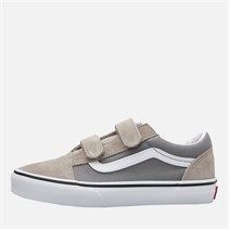 Vans Kids Old Skool Velcro Trainers Frost Gray