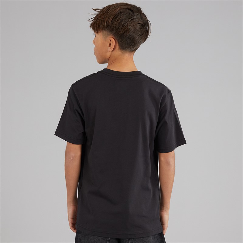 Vans Boys Blocked Box Logo T-Shirt Black