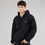 Vans Mens Left Chest Logo Loose Full Zip Hoodie Black