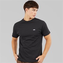 Vans Mens Left Chest Logo T-Shirt Black