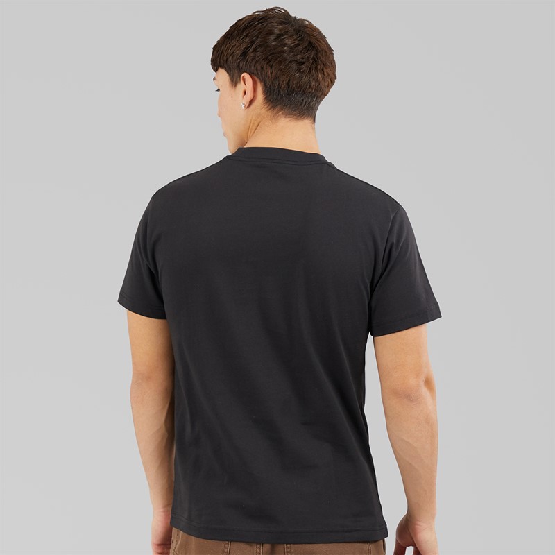 Vans Mens Left Chest Logo T-Shirt Black