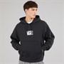 Vans Mens Stretch Logo Hoodie Black/White