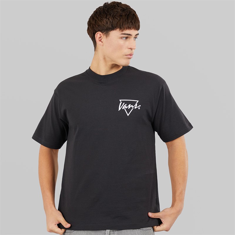 Vans Mens Palm Drive Back Graphic T-Shirt Black