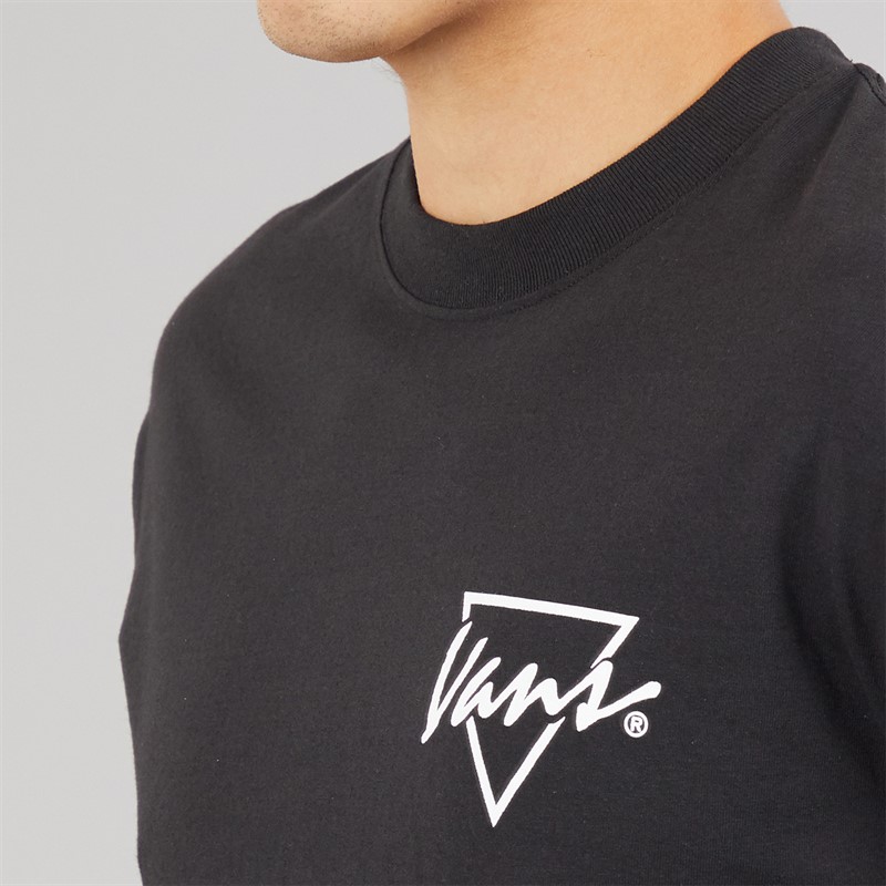 Vans Mens Palm Drive Back Graphic T-Shirt Black