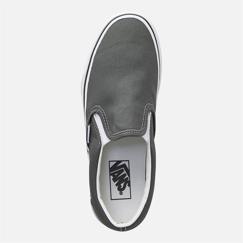 Vans Classic Slip-On Trainers Charcoal
