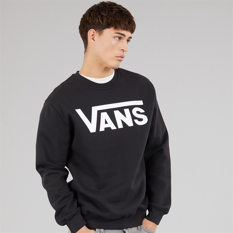 Vans Mens Classic Logo Sweatshirt Black